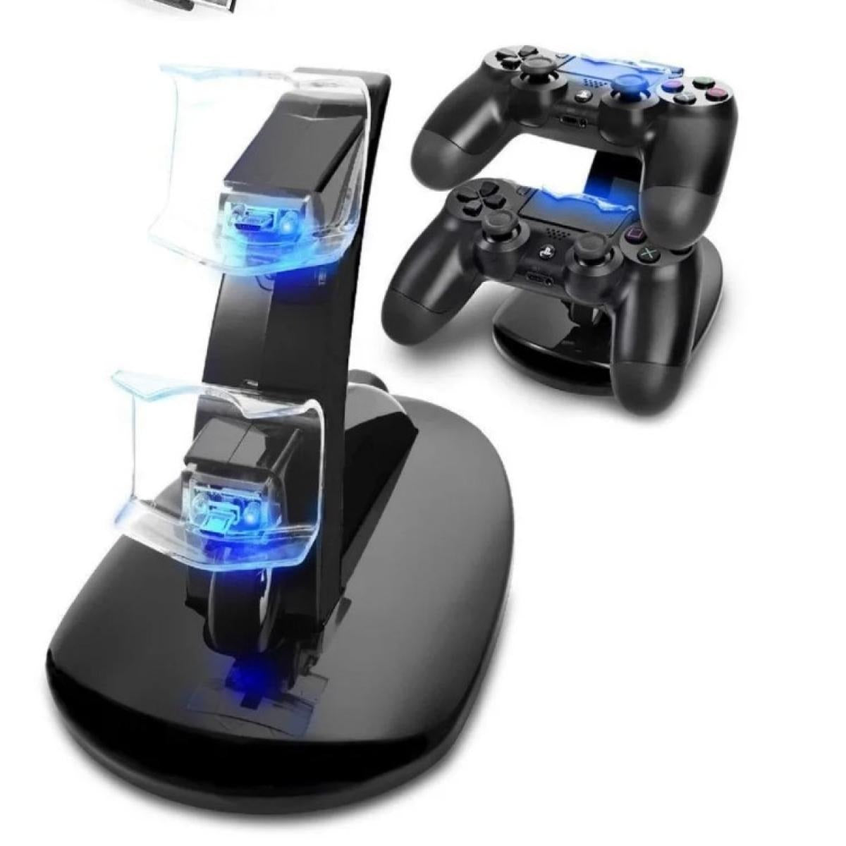 Dual USB Charging Stand for PS4 Controllers